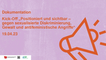 Dokumentation des Kick-off-Events (de)