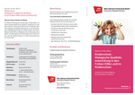 Flyer des Studiengangs Kinderschutz