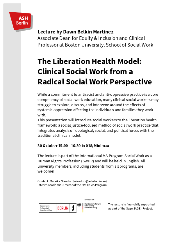 The Liberation Health Model. Clinical Social Work from a Radical Social Work Perspective  