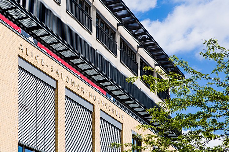 Vorderansicht der Alice Salomon Hochschule Berlin