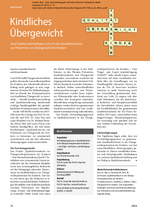 Kindliches Übergewicht. Zwei Studien beschäftigen sich mit den Qualitätskriterien zur Prävention von Übergewicht bei Kindern